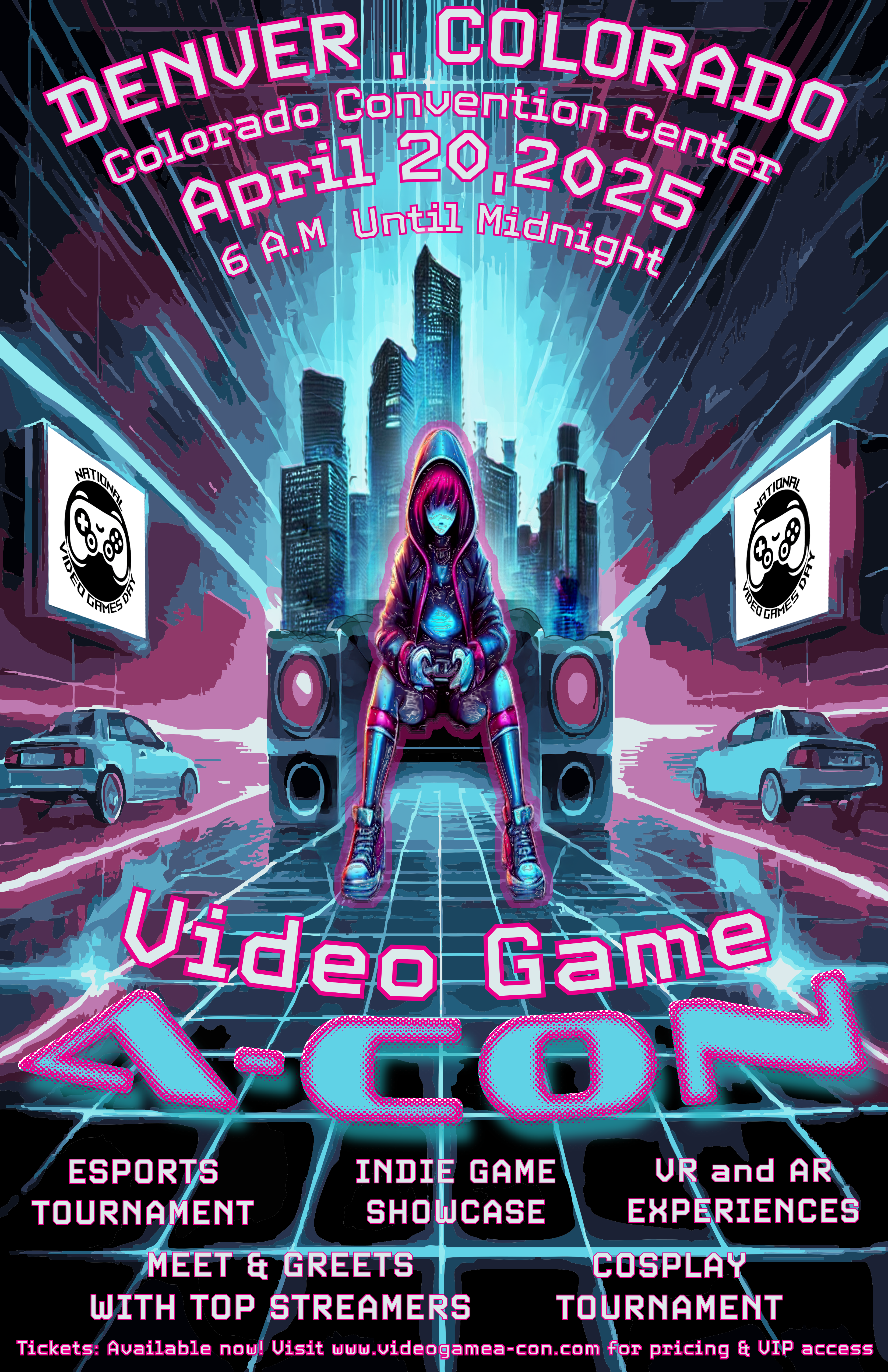 A-con poster and Instagram ad cover