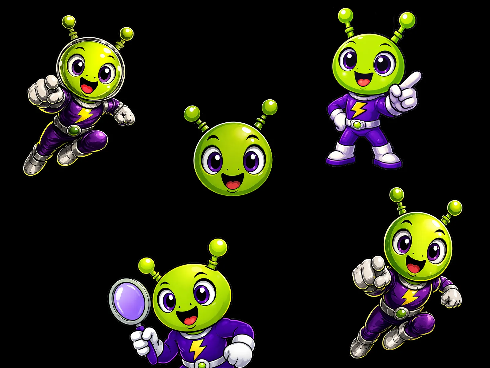 Cosmic Crunch mascot