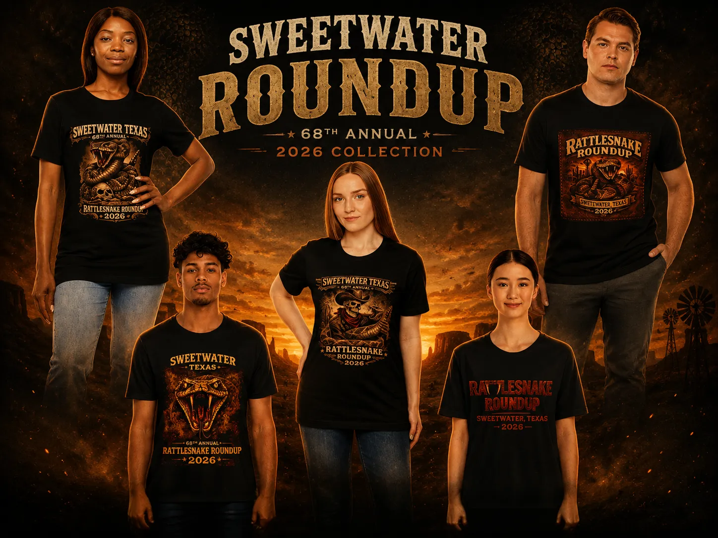 Sweetwater front print shirts